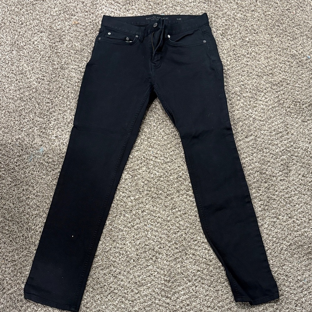 Banana Republic Men's Dark Jeans